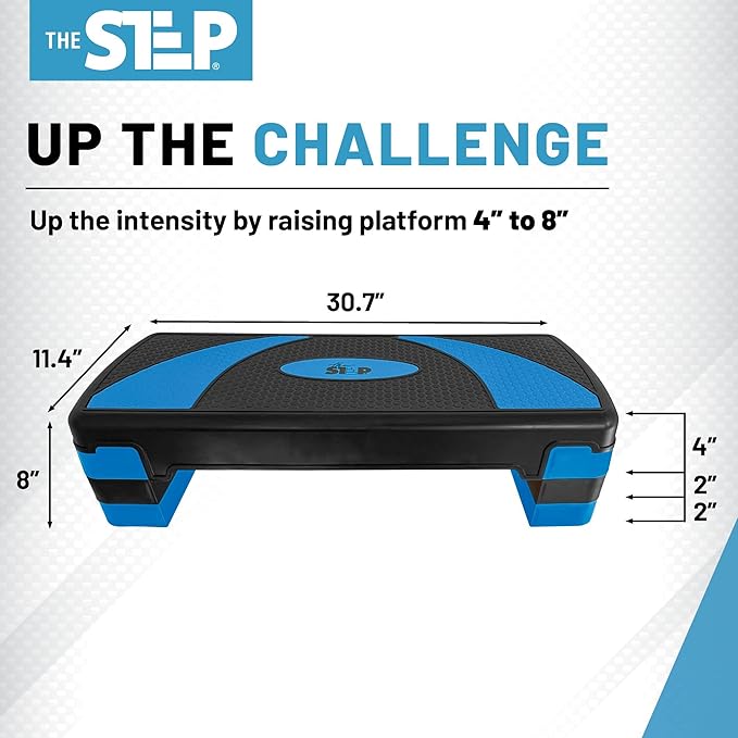 The Step Aerobic Platforms for Home Workout Steppers for Exercise
