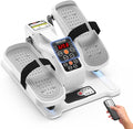 Portable Under Desk Elliptical Machine with Wireless Remote. 12 Manual & 3 Automatic Speeds. Pedal Ellipse Leg Exerciser. Leg Exerciser While Sitting for Seniors Adults Home Office