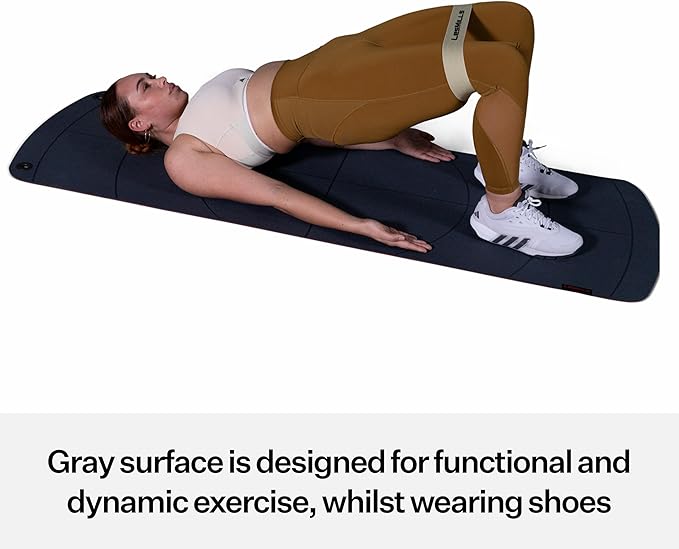 Les Mills™ MBX MAT™ Dual Sided Exercise Mat For Yoga and Dynamic Exercise Training At Home and Gym Use