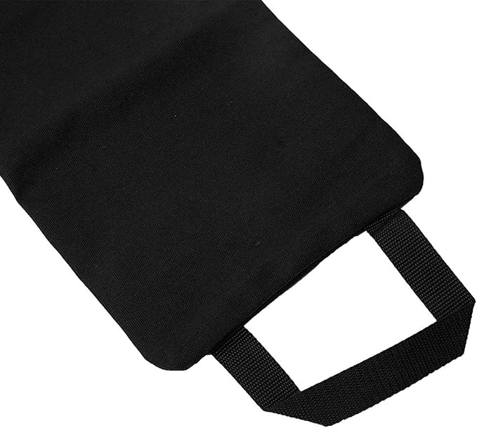 Thin Arm Weightlifting Sandbag, Yoga Fitness Freeweight Bag, Adjustable Fill Leg Slimming Training Bag with Zippered Inner and Outer Canvas Shell for Home Gym Workout