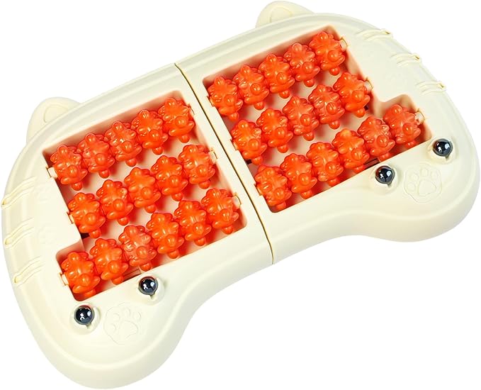 Foot Roller Massager for Plantar Fasciitis Pain Relief, Large Size Under Desk Feet Massage, Manual Acupressure Tool, Eases Pain & Cold Feet, Boosts Circulation, Split Portable & Washable