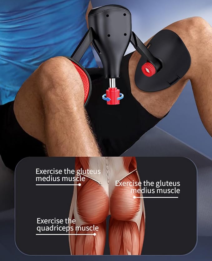 Kegel Exercise Pelvic Floor Exercise Devices 0-77 lbs, Thigh Trainer with Replaceable Handle Fit Pelvic and Thigh , Inner Thigh Exerciser Kegel Exerciser Pelvic Floor Muscle for Women Men