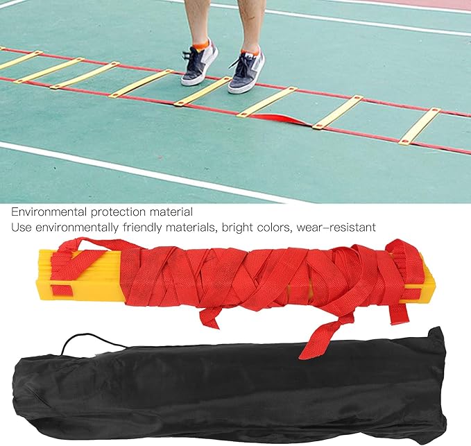 Agility Ladder, Agility Speed Training Equipment with Carry Bag for Men Women Football Fitness Feet Training Equipment Accessories