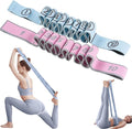 Fitness Resistance Band for Stretching and Yoga, Numbered Resistance Band for Glute Training, Number Resistance Band for Exercise and Flexibility