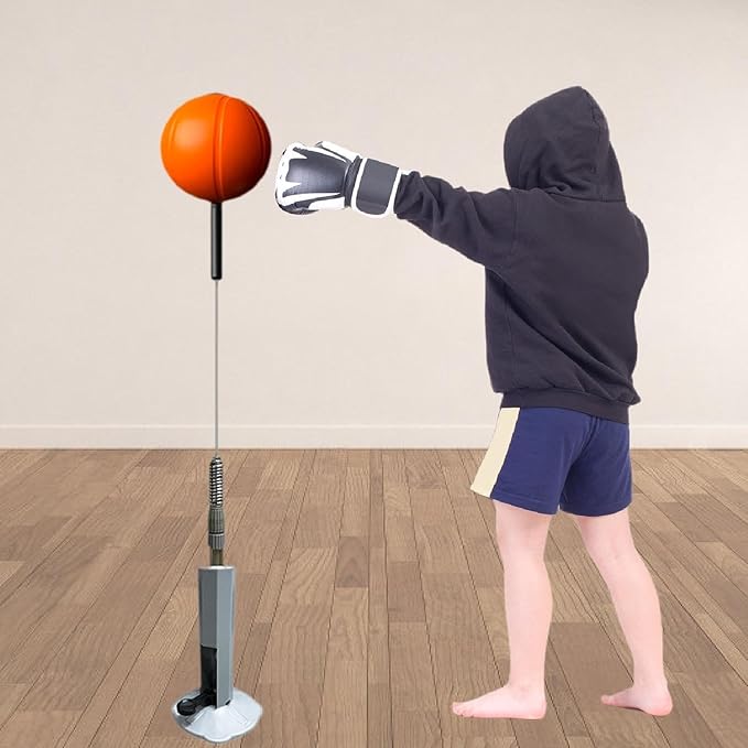 Boxing Reaction Ball Boxing Speed Bag Improve Reaction Speed Boxing Reflex Ball Freestanding Punching Ball for Sports Workout