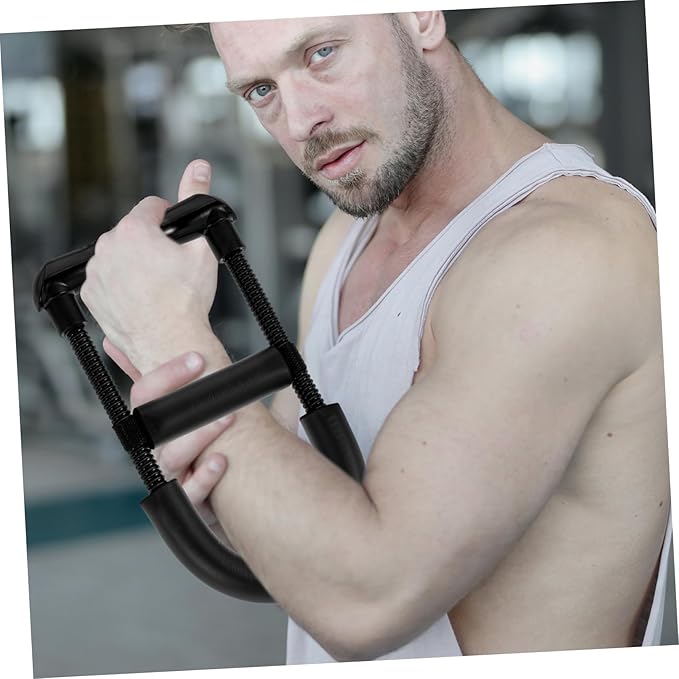 Forearm Strength Training Device Durable Wrist Power Exerciser for Indoor Fitness Grip Strength Training and Flexibility Improvement for Athletes and Home Workouts