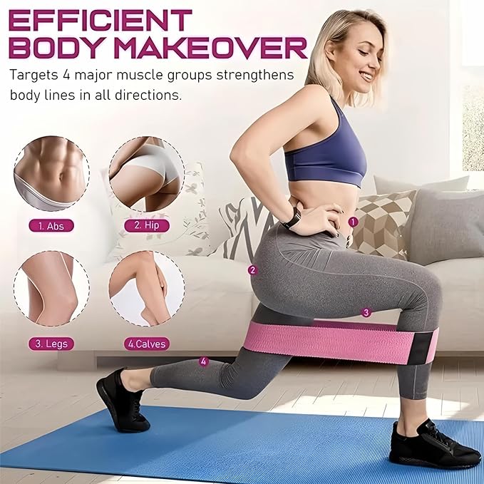 All-in-One Pilates Kit for Women: 13-Piece Home Pilates Equipment Set with Pilates Ring and Pilates Ball, Pilates at Home Workout Essentials for Beginners, Full Body Toning and Stretching