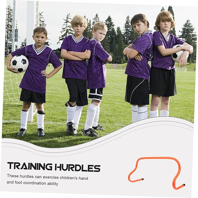 5pcs Football Training Hurdle Agility Training Racks for Outdoor Practice Barriers for Speed and