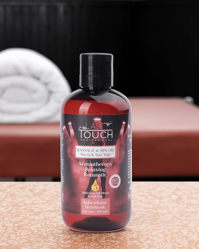 Aphrodisiac Massage Oil for Couples - Massage Oils for Date Night - Massage Oil for Massage Therapy -Aromatherapy Oil for Intimate Moments -Aphrodisiac Massage Oils - Muscle Relaxer Oils 8.45 Fl Oz.