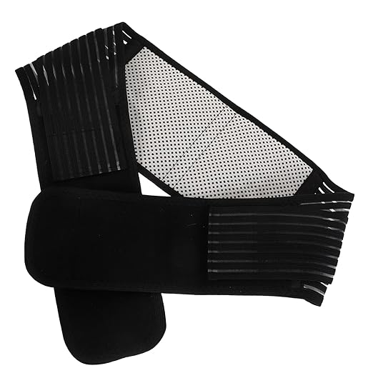 Mobestech 3pcs Adjustable Back Brace Magnetic Therapy Support Waist Belt Support Belt for Men Women Size Xl Double Pull Straps