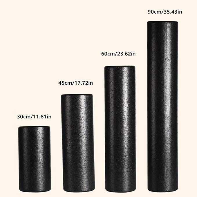 Highly Density Round Foams Rollers Exercise for Pilates & Stretching Fitness Full Body Athletic