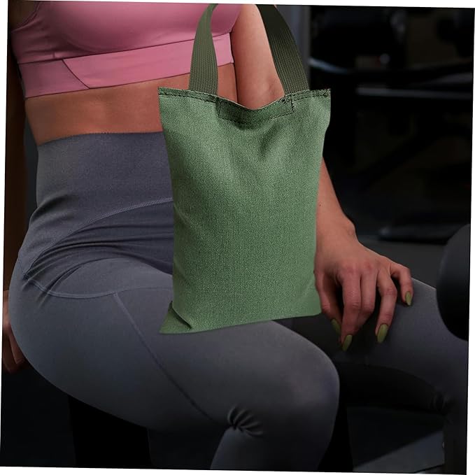 2Kg Weighted Sandbag with Handle for Yoga Exercise Equipment for Strength Training Balance and Muscle Enhancement for Home Workouts