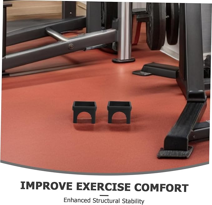 4pcs Hollow Tube Bushing Sleeve for Workout Machine Conversion Inner Square Tube Protector for Improved Connection and Performance