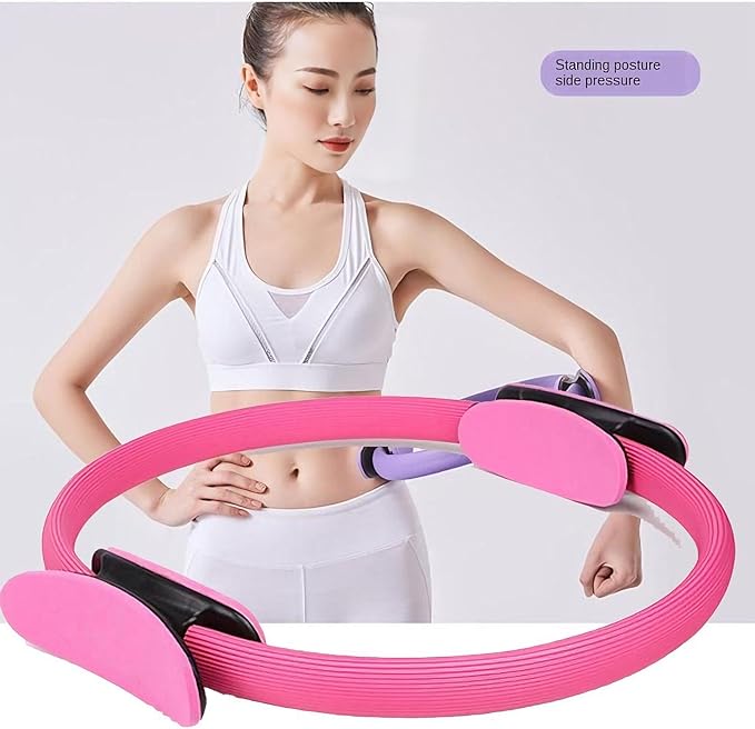 All-in-One Pilates Kit for Women: 13-Piece Home Pilates Equipment Set with Pilates Ring and Pilates Ball, Pilates at Home Workout Essentials for Beginners, Full Body Toning and Stretching
