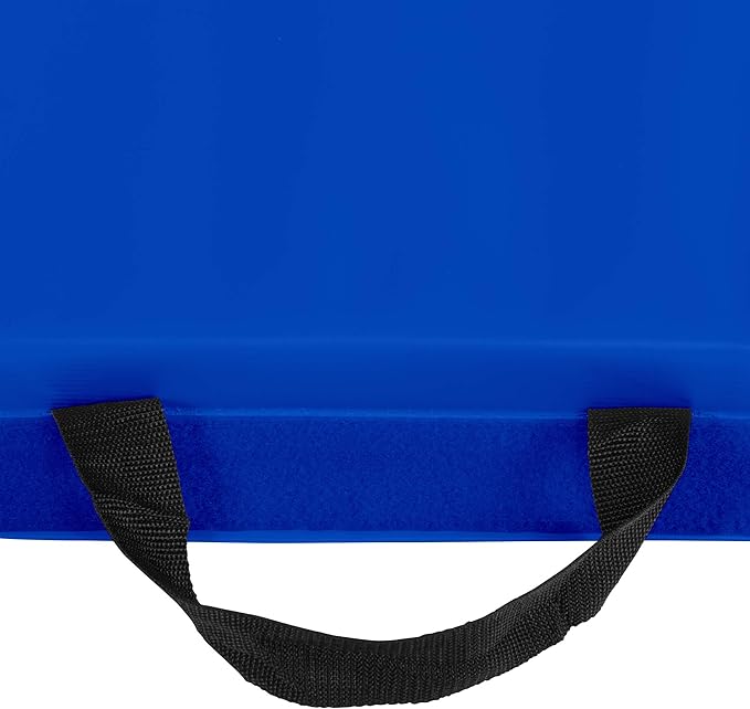 We Sell Mats - 4 ft x 6 ft x 2 - Personal Fitness & Exercise Mat for Home Workout - Lightweight and Folds for Carrying – All Purpose Gym Mat – Thick Mat for Yoga, Pilates, Stretches, Floor Exercises
