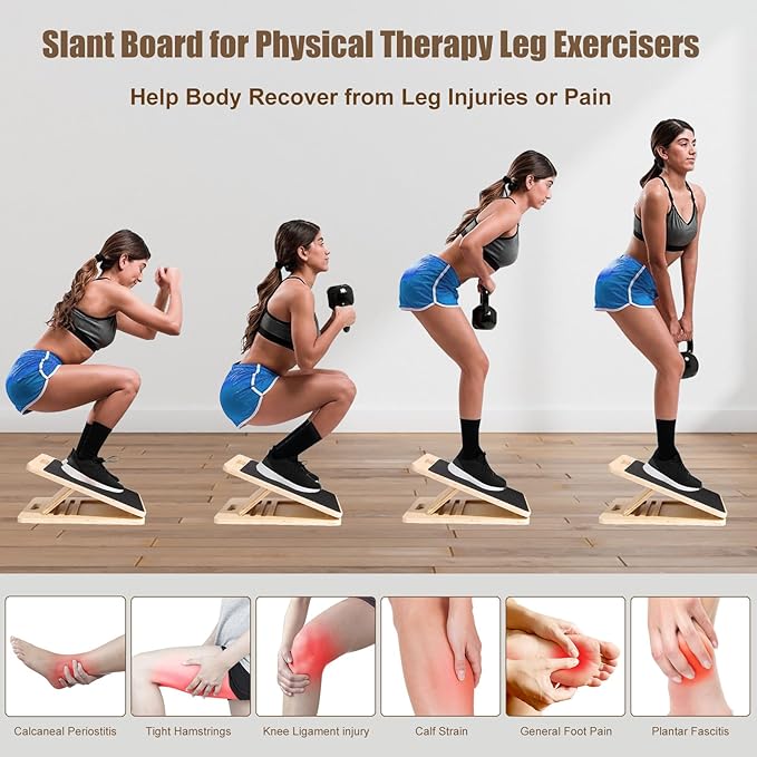 Balance Board for Adults-Wobble Board for Physical Therapy,Core Strength Trainer Wood Rocker Board