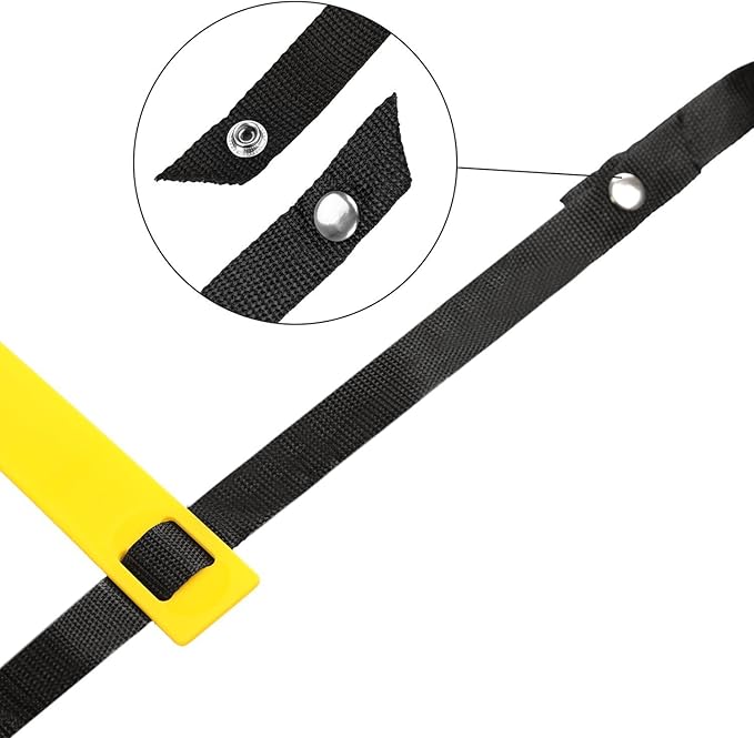 Footwork Ladder Agility Ladder with Ladder Bag, High Intensity Speed Ladder Best Football Drills Agility Equipment for Agility Training and More