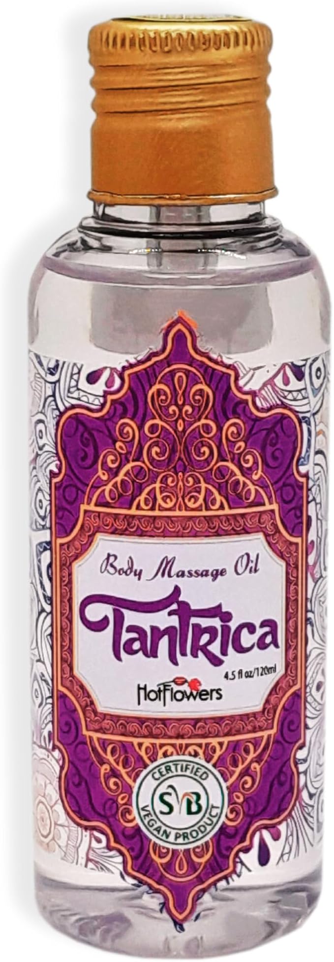 HOT FLOWERS Body Sensual Massage Oil Set for Moisturizer and Nourish The Skin – Women and Couples (Tantrica)