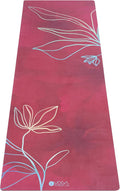 YOGA DESIGN LAB | The Combo Yoga Mat | 2-in-1 Mat+Towel | Eco Luxury | Ideal for Hot Yoga, Power, Bikram, Ashtanga, Sweat | Studio Quality | Includes Carrying Strap!