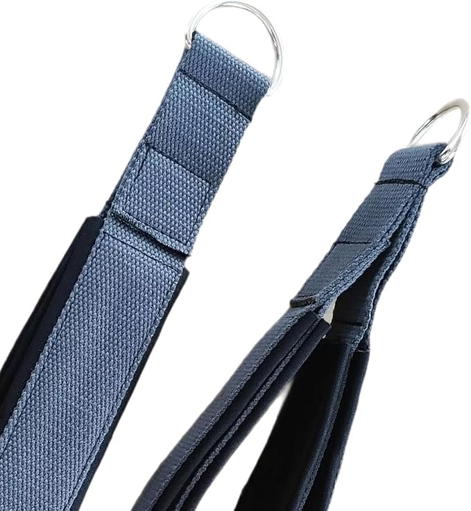Pilates Double Loop Straps Double Loops D Enhanced Thickness Exercise Foot and Hand Straps for Fitness Studio
