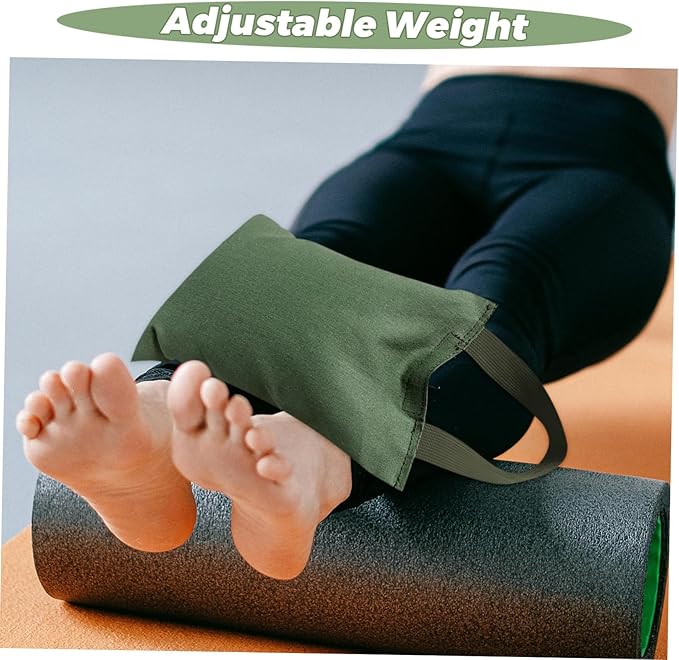 2Kg Sandbag with Handle for Yoga and Weight Training Bag for Versatile Workouts for Dance and Fitness Exercises