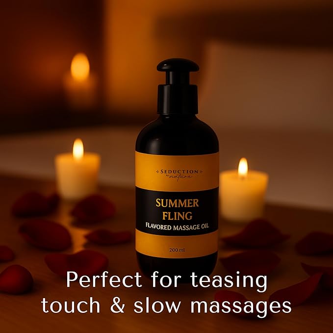 Vegan Massage Oil for Body – Plant-Based Body Oil for Moisturizing, Relaxation, Deep Tissue and Aromatherapy Massage