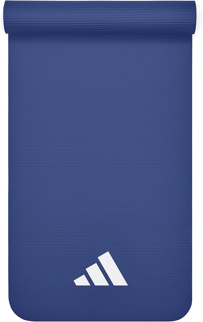 adidas Fitness Mat - Lightweight - Non Slip Yoga Mat, 7mm or 10mm