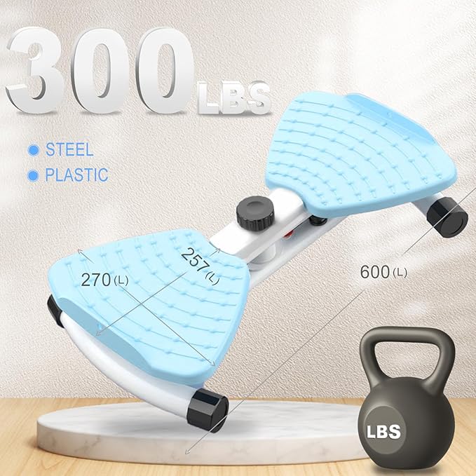HOTWAVE Waist Twister Board – 360° Rotating Fitness Board for Core Workout, Weight Loss, and Waist Toning – Non-Slip Surface with Adjustable Resistance – Home Exercise Equipment for Men & Women
