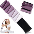 Ankle Weights for Women Wrist Weights Set of 2 (1 lb/2 lb Each) Adjustable Arm Leg Weight for Womens Men Suitable for Walking Swimming Running Pilates Yoga Gym
