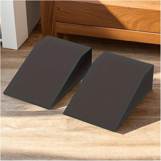 2Pcs Yoga Wedge Blocks Squat Wedge Block Multi-Functional Calf Raise Block Non-Slip Calf Stretcher EVA