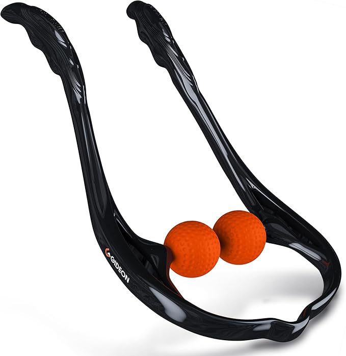 Gideon™ Neck and Shoulder Therapeutic Self-Massage Tool Dual Trigger Point Deep Tissue Massage