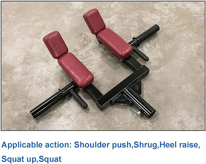 Multi-Grip T Bar Row Attachment, T Bar Row Shoulder Press Handle Black for 50mm Barbell Back Attachment for Home Gym Strength Training Equipment,