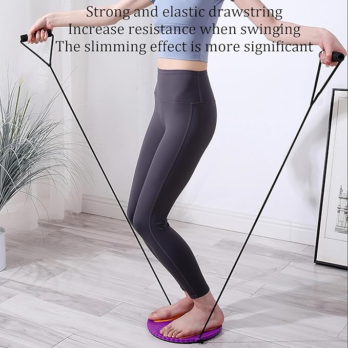 360°Rotating Pilates Twister,Slimming Rotating Board Twist Waist Machine,Twist Ab Training,Waist Twisting Machine,Compact And Portable,for Indoor And Outdoor Weight Los