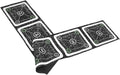 Agility Ladder Training Mat with Non-Slip Rubber Surface 6-Rung Speed and Foot Ladder for Soccer and Fitness Agility Workouts for Youth and Adult Sports Training