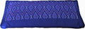 Meditation Bench Cushion Kneeling Seiza - Global Ikat Blue
