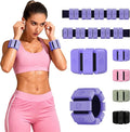 Adjustable Wrist Weights for Women Men, Leg Weights for Women 0.75lb-1lb-1.3lb Each for Walking, Yoga, Dance, Barre, Gym