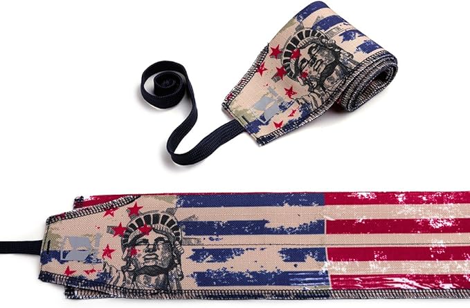 Strength Wrist Wraps WOD Weightlifting Cross Training Support Workout Lifting Bodybuilding Gym