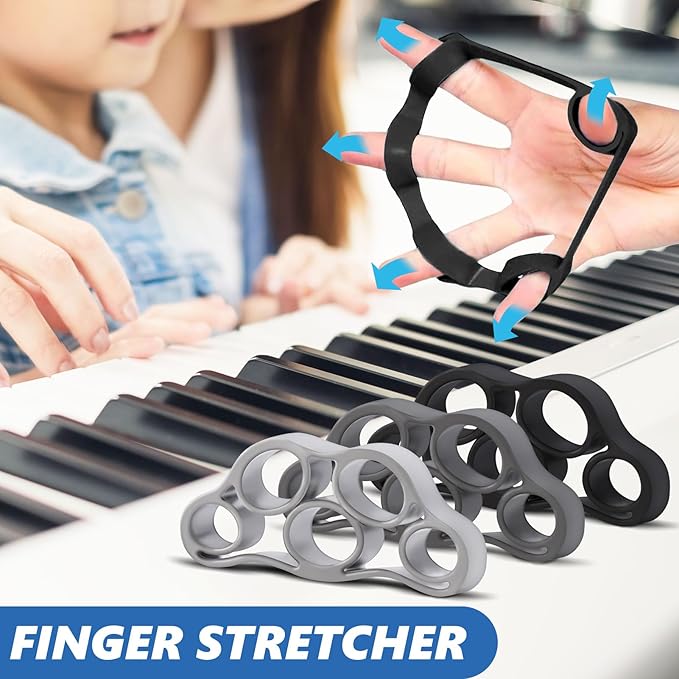 roygra Grip Strength Trainer (8 Pack), Forearm Strengthener, Stress Balls for Adults, Hand Strengthening Devices, Wrist Finger Strengthener, Physical Therapy Exercise Equipment, Golf Baseball Climbing