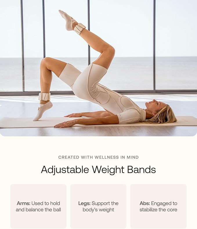 BetterMe Pilates Studio Kit – Pilates Ring, Pilates Ball, Resistance Bands & Sliders – Complete Pilates Equipment Set for Women – Home & Studio Pilates Workout Kit