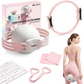 at Home Pilates Kit for Women, Pilates Equipment for Home Workouts, Adjustable Resistance Pilates Ball and Ring Set for Exercise