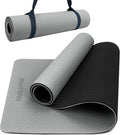 BEAUTYOVO Yoga Mat with Strap, 1/3 Inch Extra Thick Yoga Mat Double-sided Non Slip, Professional TPE Yoga Mats for Women Men, Workout Mat for Yoga, Pilates and Floor Exercises