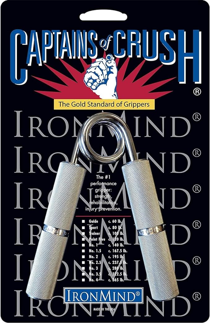 IronMind Captains of Crush (CoC) Hand Gripper - Fastest Way to a Stronger Grip