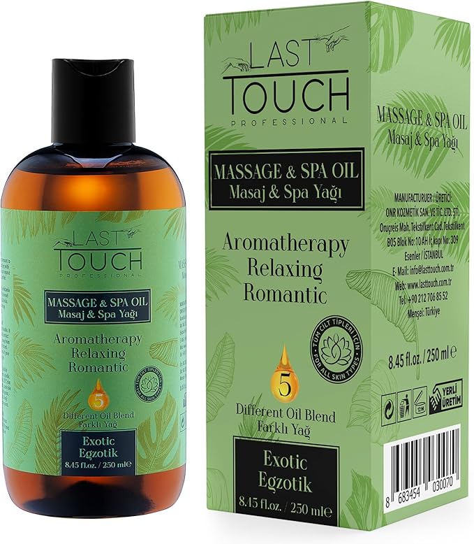 Sensual Massage Oil for Couples Sexual - Massage Oils for Date Night - Massage Oil for Massage Therapy - Aromatherapy Oil for Intimate Moments (Exotic)