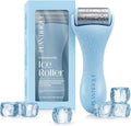 PLANTIFIQUE Facial Ice Roller - Puffiness Cryotherapy Skin Care Massage Tool - Stainless Steel Roller for Men & Women - Metal Massager for Face, Eyes and Body