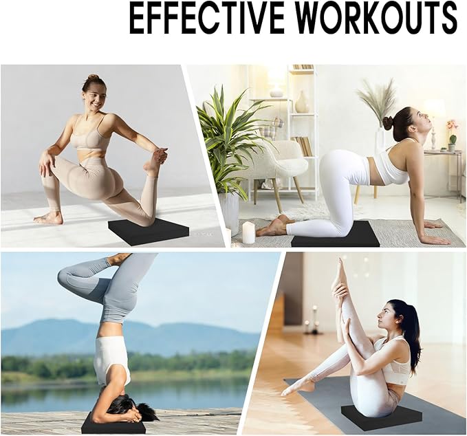 Exercise Balance Pad，Balance Foam Mat for Physical Therapy Equipment & Strength Stability Training, Slip Resistant Foam Mat for Yoga, Pilates, Meditation，Gardening knee pads