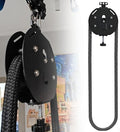 Endless Rope Trainer | Adjustable Resistance Trainer Machine | Suspension Endless Rope Pulley Trainer | Closed-Loop Nylon Rope | Home Gym Infinity Rope for Home Gym Black