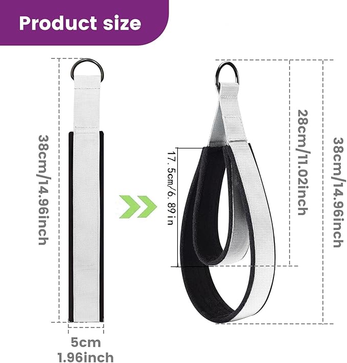 2X Pilates Double Loop Straps Exercise Straps Exercise