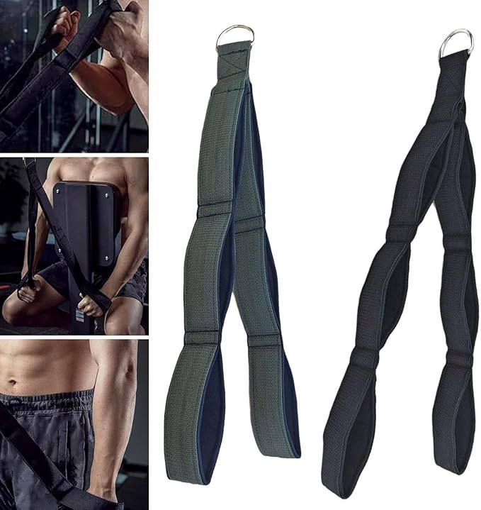 Ergonomic Resistance Cable Attachments for Multiple Equipment Compatibility and Antislip Grip in Strength Training Antislip Workout Handle