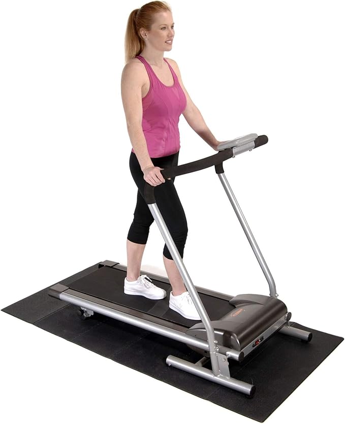 Stamina Fold-to-Fit Folding Equipment Mat (84-Inch by 36-Inch), Black