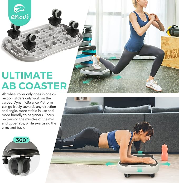 Dynamic Infinite Exercise Step Platform, Aerobic Step Platform, Multifunctional Home Gym Work Out Equipment